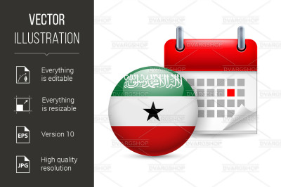 Icon of National Day in Somaliland