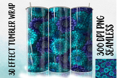 3D Bluebottle Tumbler Wrap 1