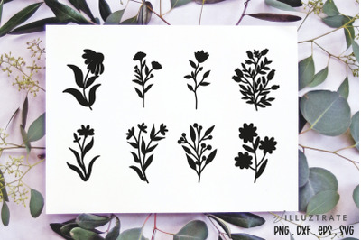 Fern SVG Cut Files | Simple Leaf Designs for Cricut