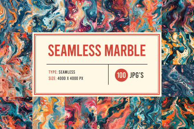 Seamless Marble - 100 Seamless Patterns