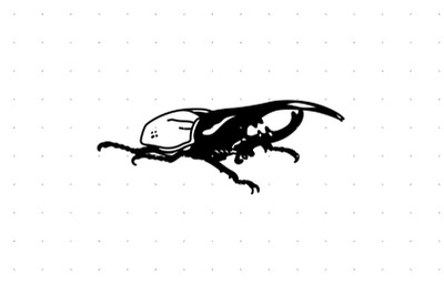 Hercules Beetle SVG