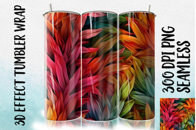 3D Willow leaf Tumbler Wrap 1