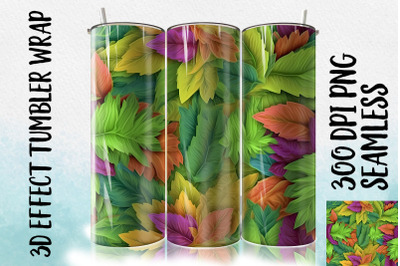 3D Tobacco leaf Tumbler Wrap 1