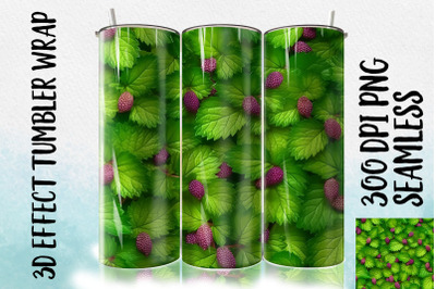 3D Mulberry leaf Tumbler Wrap 1