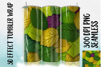 3D Mulberry leaf Tumbler Wrapp 2