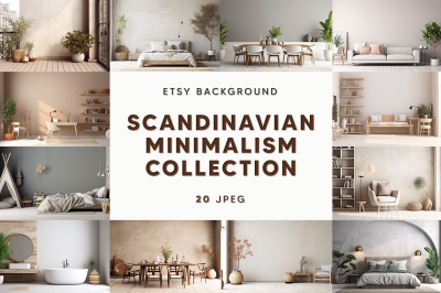 Esty Background Scandinavian Minimalism Collection