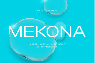 Mekona  - Modern Display Sans Serif