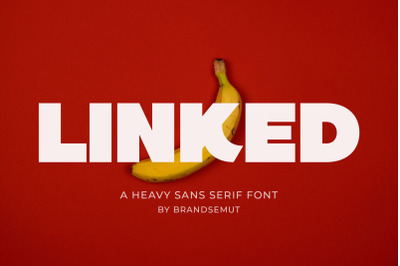 Linked - Heavy Sans Serif