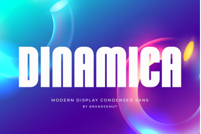 Dinamica - Modern Display Condensed Sans