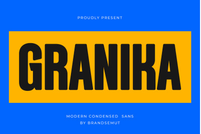 Granika - Modern Condensed Sans