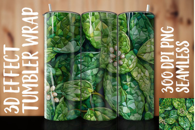 3D Green Hoya Tumbler Wrap 3