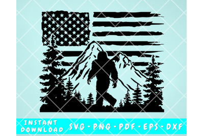 Bigfoot SVG&2C; Yeti SVG&2C; Sasquatch SVG&2C; Bigfoot Clipart&2C; Bigfoot PNG