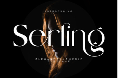 Serling Elegant Sans Serif Typeface
