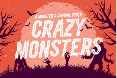 Horror Fonts | Crazy Monsters