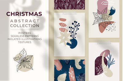 Abstract Christmas, poster creator