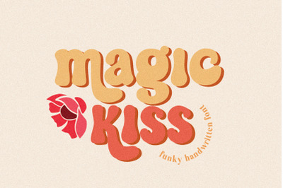 Magic Kiss Lovely Retro Font