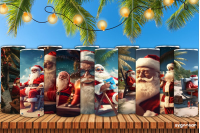 Christmas in July Tumbler Wraps | 20 Oz | Sublimation