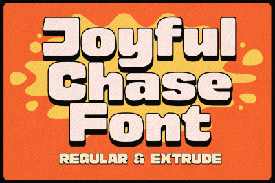 Joyful Chase - Playful Display Font