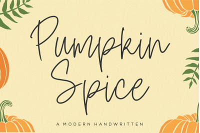 Pumpkin Spice Font