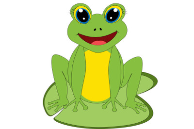 Frog svg&2C; Cute frog svg&2C; frog clip art&2C; frog svg design&2C; sea animal sv