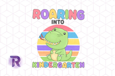 Roaring to Kindergarten T-rex