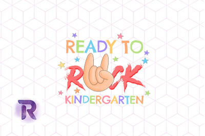 Ready to Rock Kindergarten Rock Hand