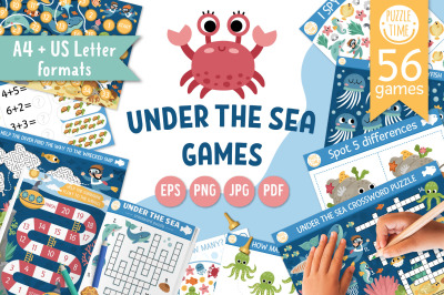 Under the sea games and activities for kids