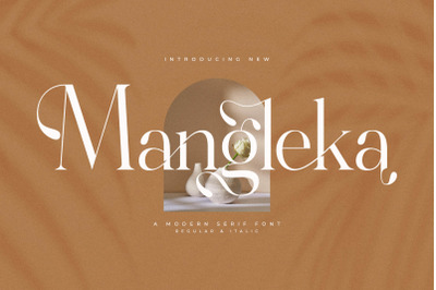 Mangleka Typeface