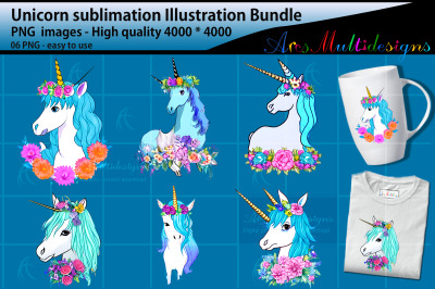 unicorn sublimation bundle