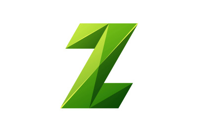 Alphabet Z letter initial logo in gradient color style