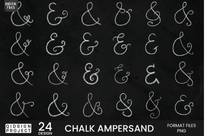 Chalk Ampersand | 24 Variations