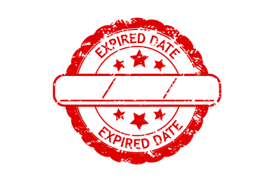 Expired date mark for product, termination and limitation