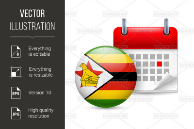 Icon of National Day in Zimbabwe