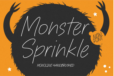 Monster Sprinkle Font