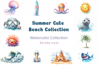 Summer Cute Beach Collection