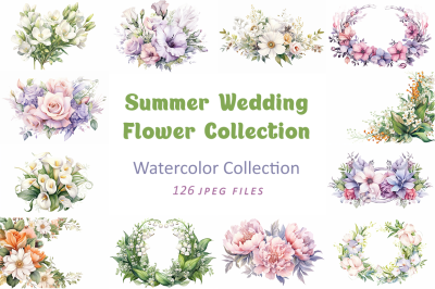 Summer Wedding Flower Collection