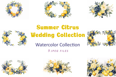 Summer Citrus Wedding Collections