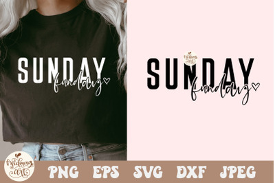 Sunday Funday Svg Png, Football Svg, Gameday Svg, Football Dad