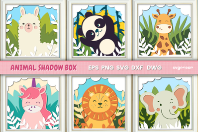 Animals Shadow Box Bundle