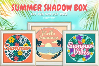 Summer Shadow Box Bundle