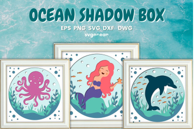 Ocean Shadow Box Bundle