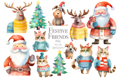 Christmas Character Clipart