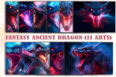Fantasy Ancient Dragon Beautiful Arts