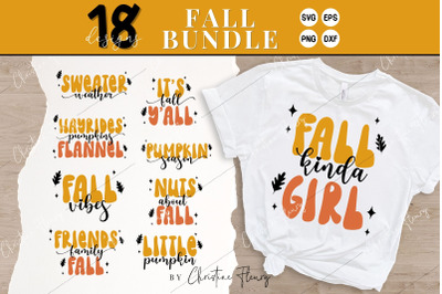 Fall SVG Bundle