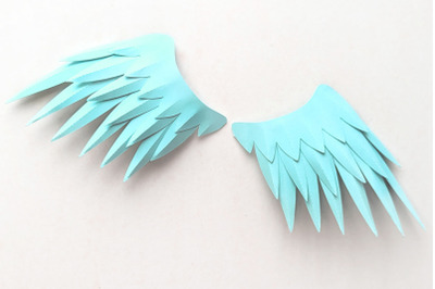 3D Wings | SVG | PNG | DXF | EPS