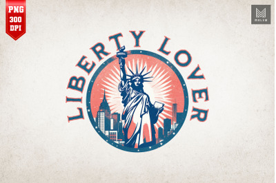 Liberty Lover USA 4th of July