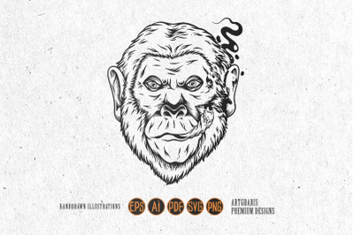 Puffing primate gorilla cannabis induced creativity outline