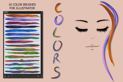 Colors Illustrator Brushes