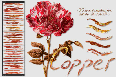 Copper Illustrator Brushes