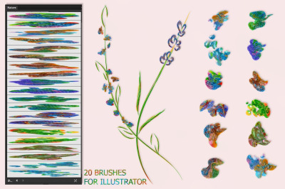 Nature Illustrator Brushes